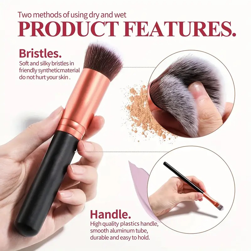 14PCS Makeup Brushes Set Professional Foundation Eye Shadow 3