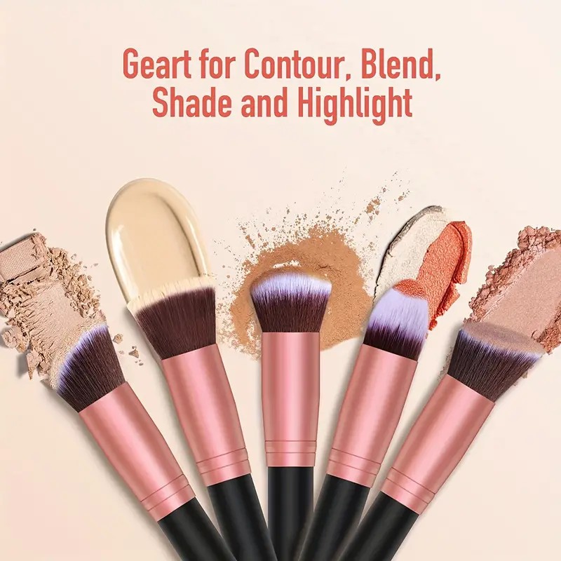 14PCS Makeup Brushes Set Professional Foundation Eye Shadow 4