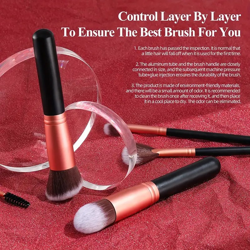 14PCS Makeup Brushes Set Professional Foundation Eye Shadow 6