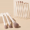 12PCS Makeup Brush Set Foundation Concealer Powder Eyeshadow 3
