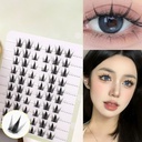 Natural False Eyelashes Black Natural Manga Lashes Anime Eye 3