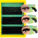 60D80D100D Thick False Eyelashes with Mixed Length 3
