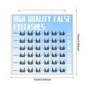Natural Cosplay False Eyelashes No Glue Need Eyelash Cluster 4