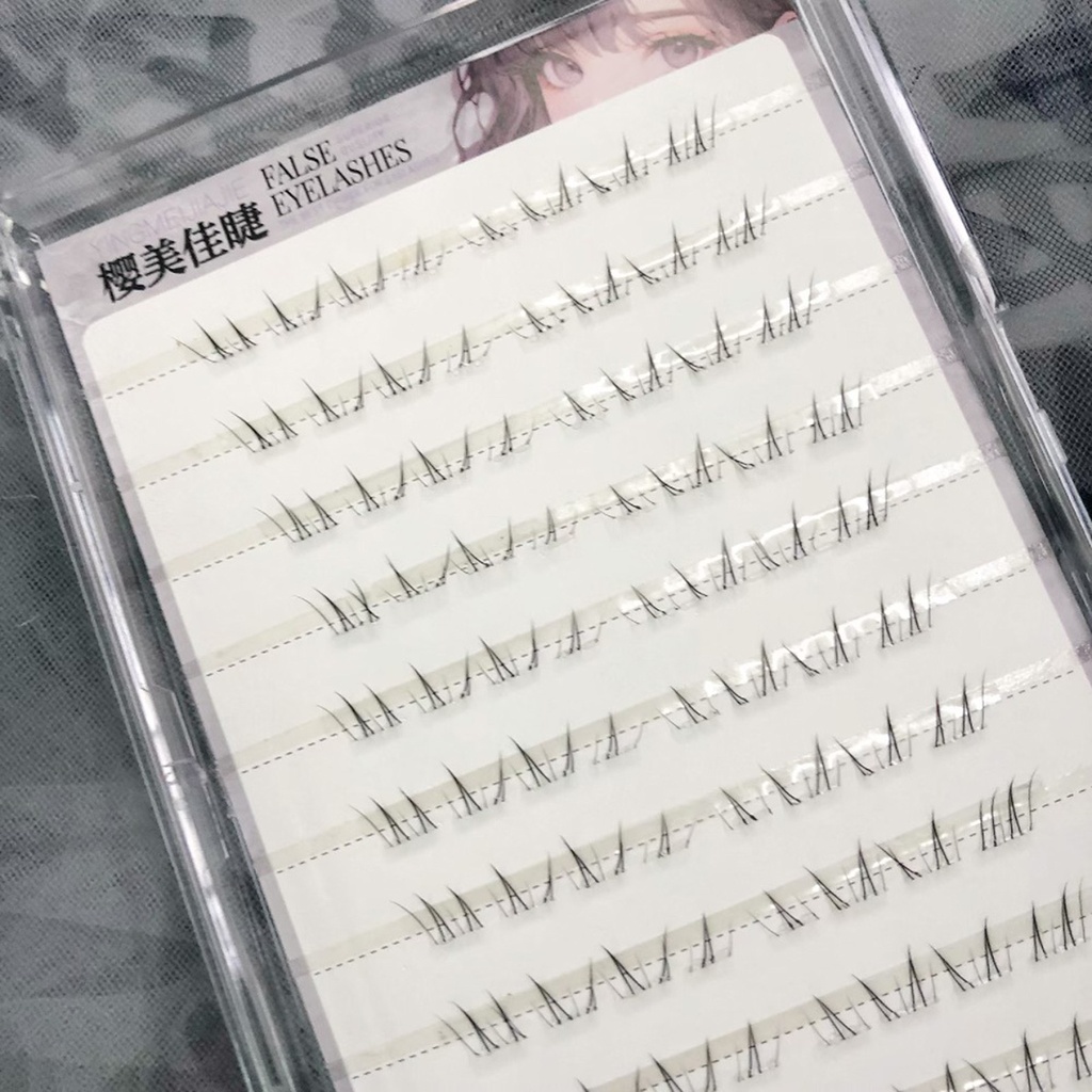 4-6mm No Glue False Eyelashes New Korean Style Lower Lashes  3
