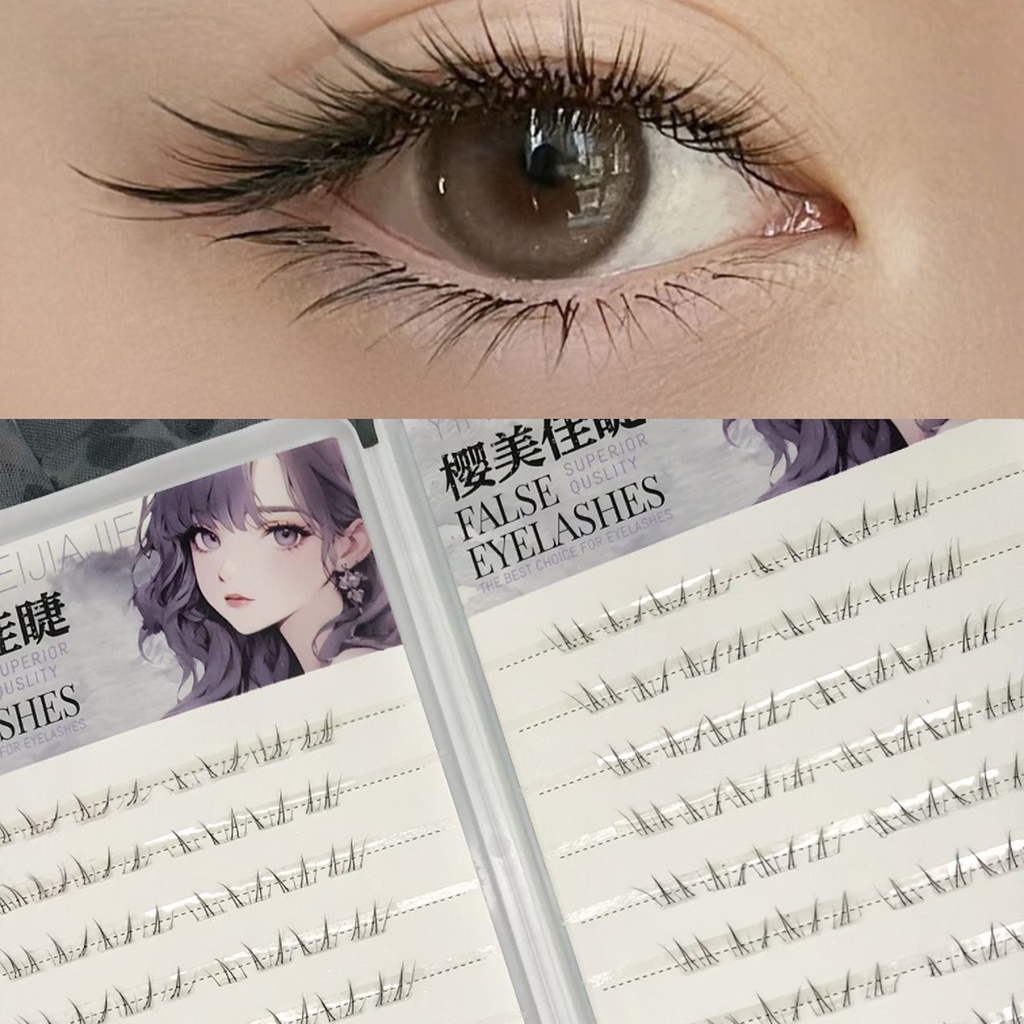 4-6mm No Glue False Eyelashes New Korean Style Lower Lashes  4
