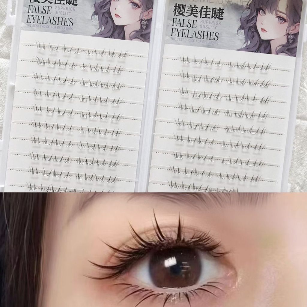 4-6mm No Glue False Eyelashes New Korean Style Lower Lashes  6