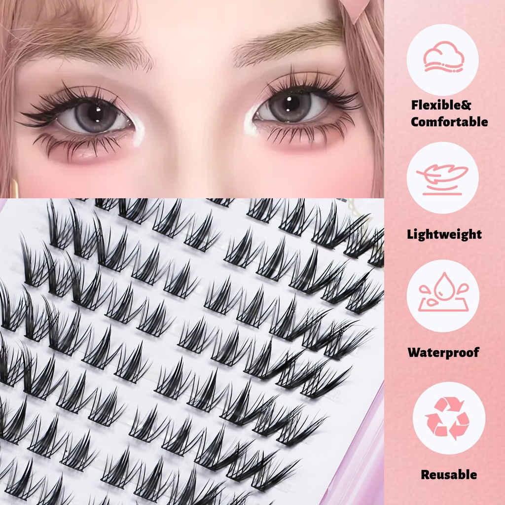 240 Pieces of False Eyelashes 2