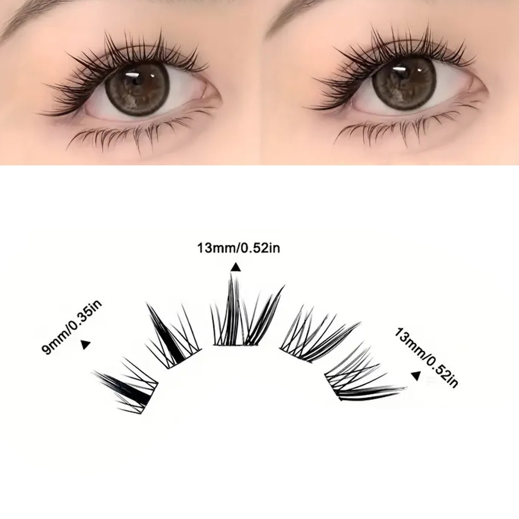 240 Pieces of False Eyelashes 3