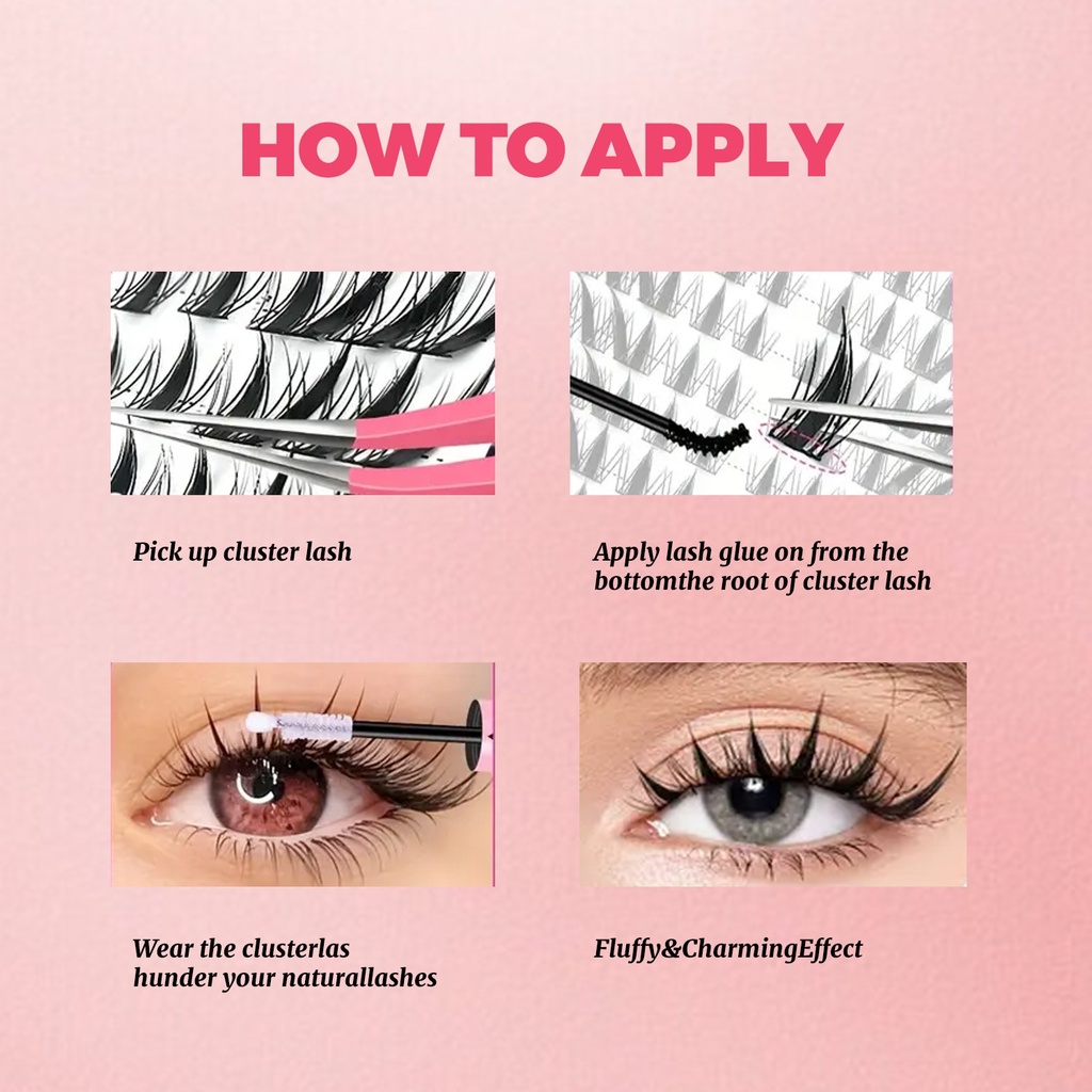 240 Pieces of False Eyelashes 6