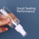 Refillable Bottles Empty Spray Bottle Transparent Plastic Pe 3