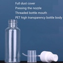 Refillable Bottles Empty Spray Bottle Transparent Plastic Pe 4