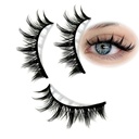 Eyelashes 10 Pairs Mange Lashes 3D Cat Eye Lashes Faux Mink  2