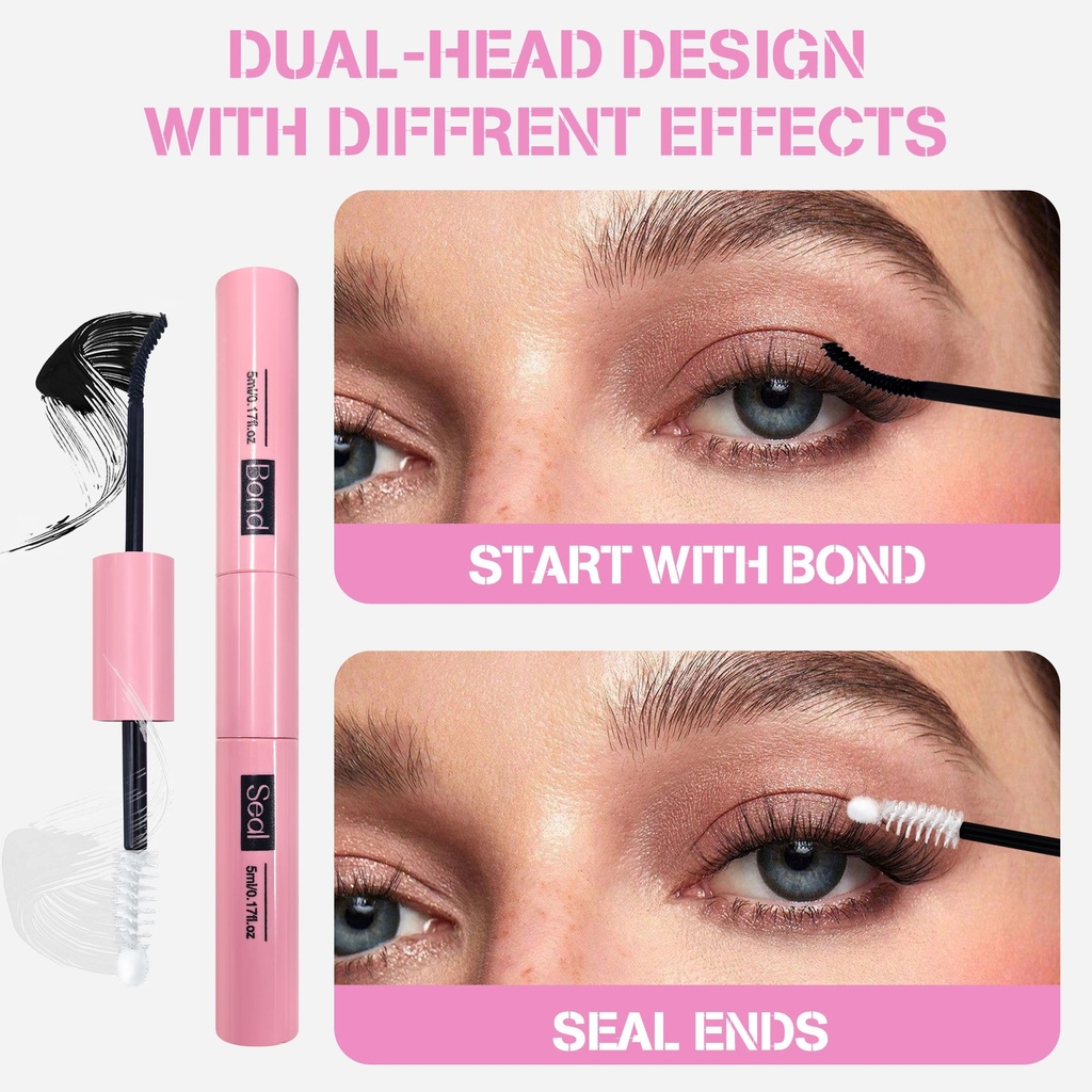 200 Clusters of 40D Single False Eyelashes Set - Includes Gl 3