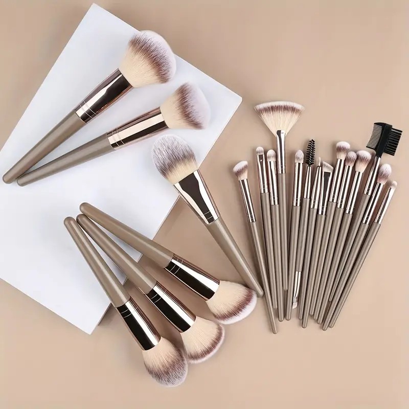 Professional 3-20PCS Makeup Brushes Set Soft Fluffy Foundati 5