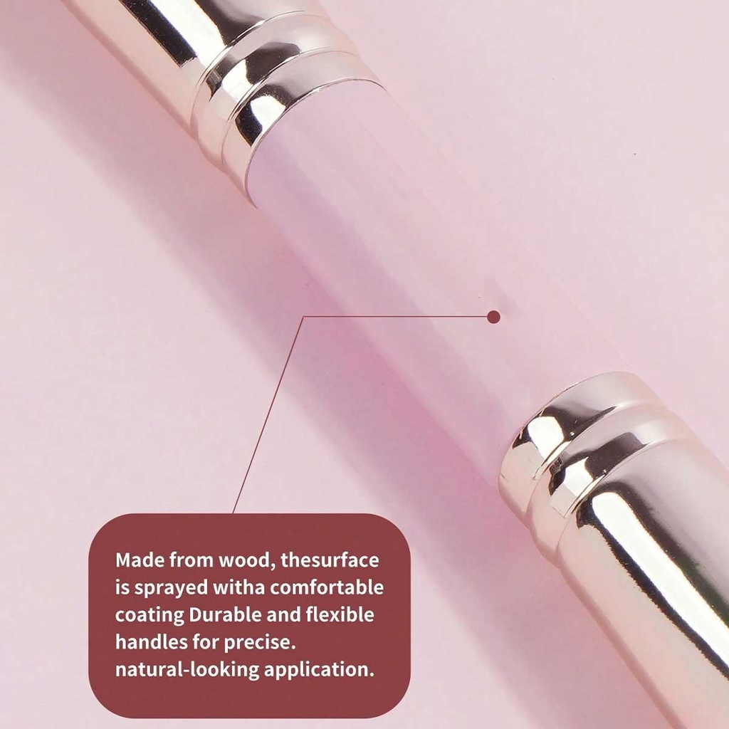 4pcs Basic Makeup Brushes Set With Box Dual-ended Foundation 3