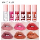 6pcs/set Small bottle Hydrating Jelly Lip Oil long-lasting 2