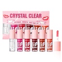 6pcs/set Small bottle Hydrating Jelly Lip Oil long-lasting 4