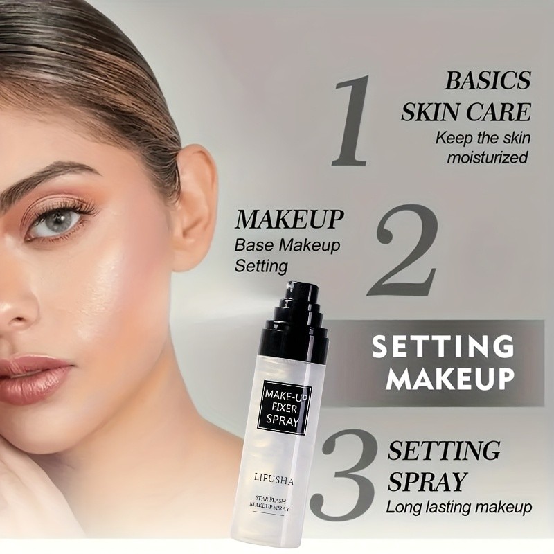 Makeup Setting Spray,Oil Control Lightweight Quicksand Setti 6