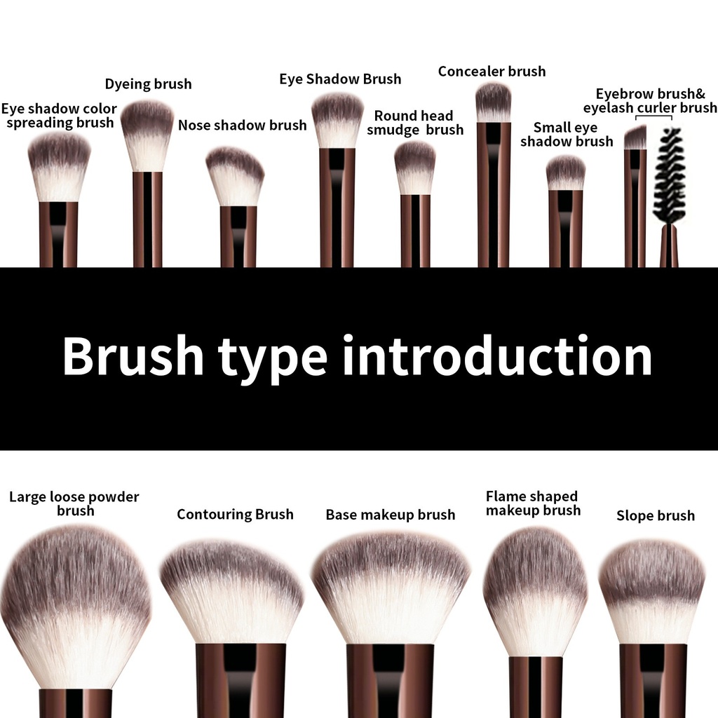 13 pcs Makeup Brush Set 6