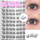 Fox Eye Glue-Free False Eyelashes Easy to Apply Beginner Fri 2