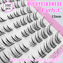 Fox Eye Glue-Free False Eyelashes Easy to Apply Beginner Fri 4