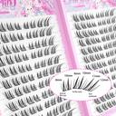 Fox Eye Glue-Free False Eyelashes Easy to Apply Beginner Fri 5
