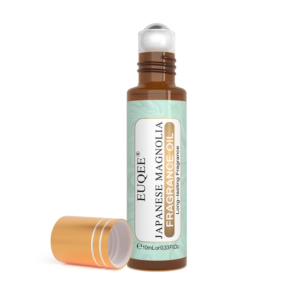 EUQEE 10ml Roll-on Perfume Oils Coconut & Vanilla White Musk 5