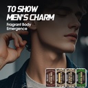 4 Pack Mens Solid Colognes Men 0.5 Oz - Men Solid Perfume wi 2