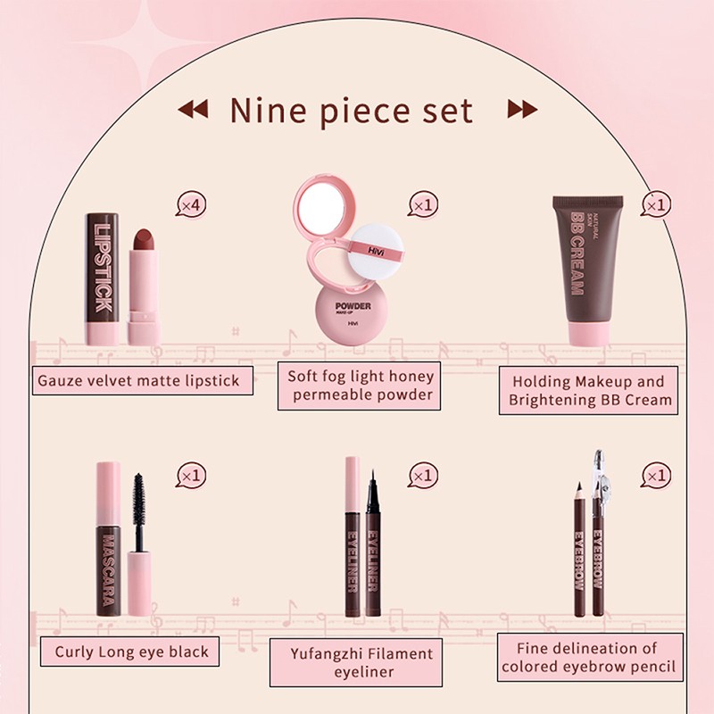 Women's Christmas makeup set 5