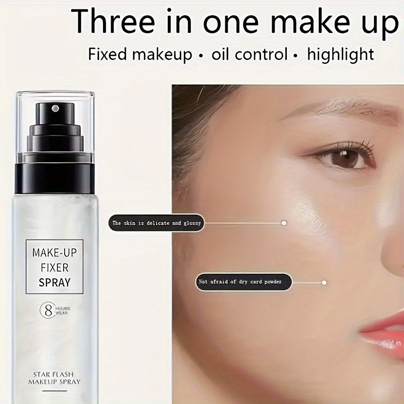100ml Makeup Setting Spray,Makeup Fixer Spray,Long Lasting O 6
