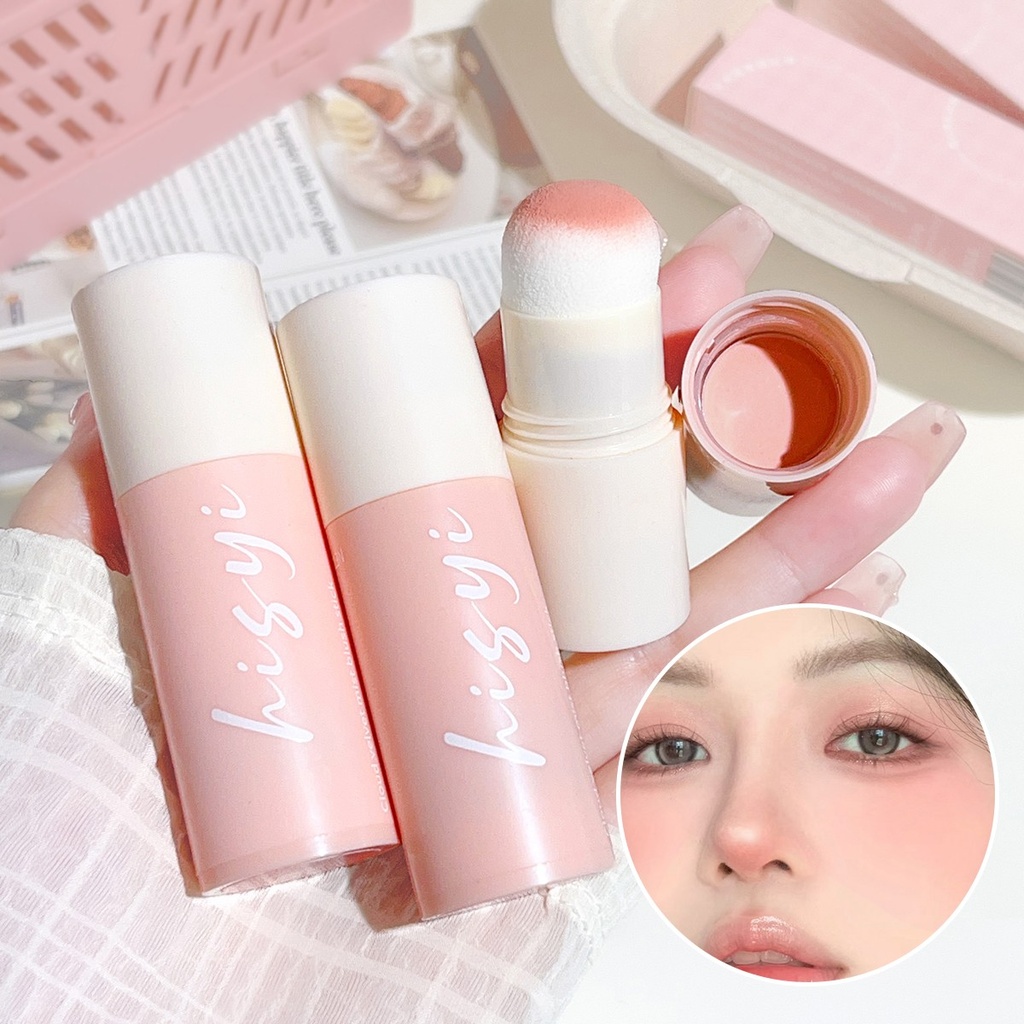HISYI Yunrou Soft Fog Blush Stick - Energetic and Bouncy 6