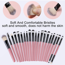 Makeup Brush Set 20Pcs Kit Soft Fluffy Eye Shadow Brushes Co 2