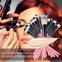 Makeup Brush Set 20Pcs Kit Soft Fluffy Eye Shadow Brushes Co 5