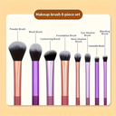 8pcs Makeup Brush Kit Soft Synthetic Hair Make Up Brushes Fo 2