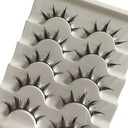 5 Pairs of Anime-Style False Eyelashes 2