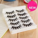 5 Pairs Little Devil Cosplay False Lashes Makeup Extension F 5