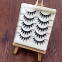5 Pairs Little Devil Cosplay False Lashes Makeup Extension F 6