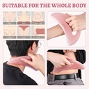 Gua Sha Massage Tool Neck Back Massager Body Leg Foot Guasha 5