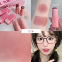 Velvet Matte Smooth Blush Stick Long-lasting And Low Saturat 3