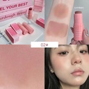 Velvet Matte Smooth Blush Stick Long-lasting And Low Saturat 4