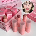 Velvet Matte Smooth Blush Stick Long-lasting And Low Saturat 5