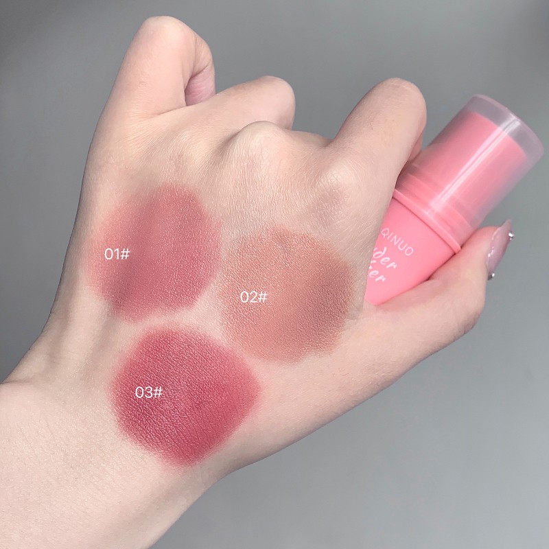 SHAQINUO Energizing Blush Stick - Natural Matte Finish 5
