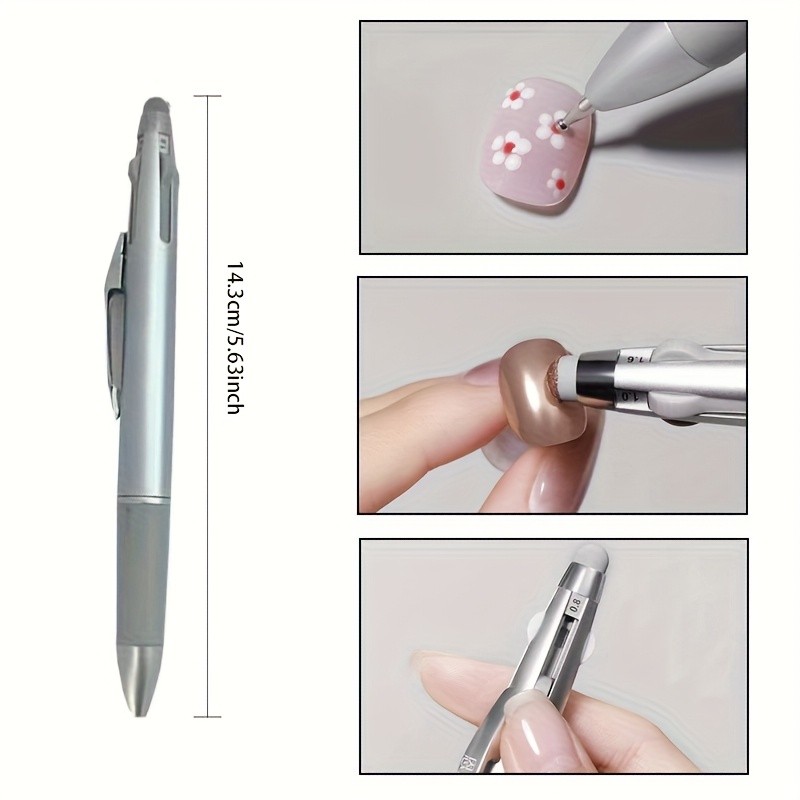 Nail Dotting Pen Nail Art Dotting Tools in Ballpoint Pen Des 2