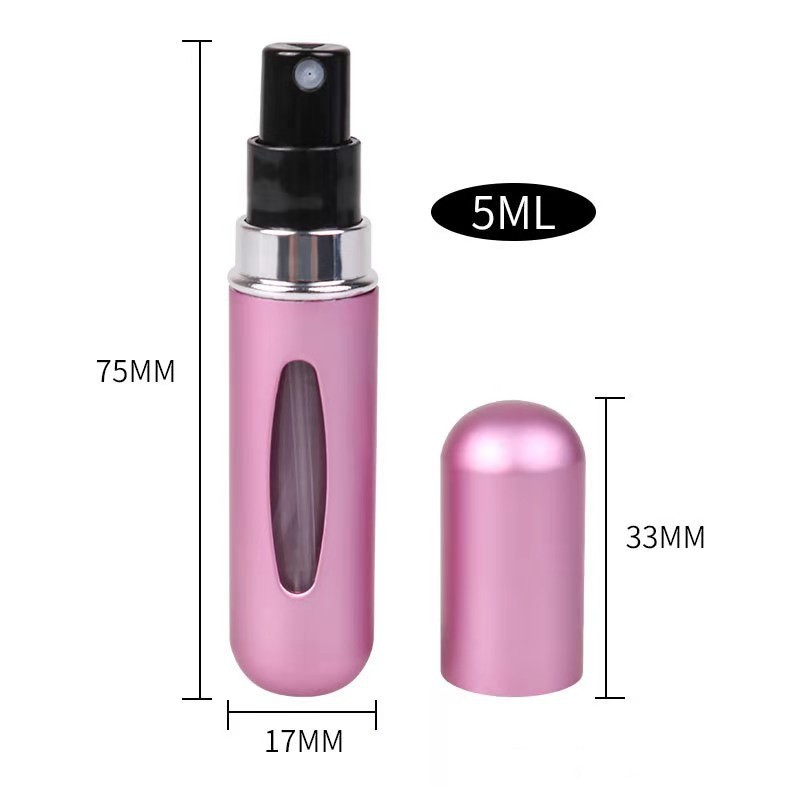 5ml Perfume Refill Bottle Portable Mini Refillable Spray Jar 6