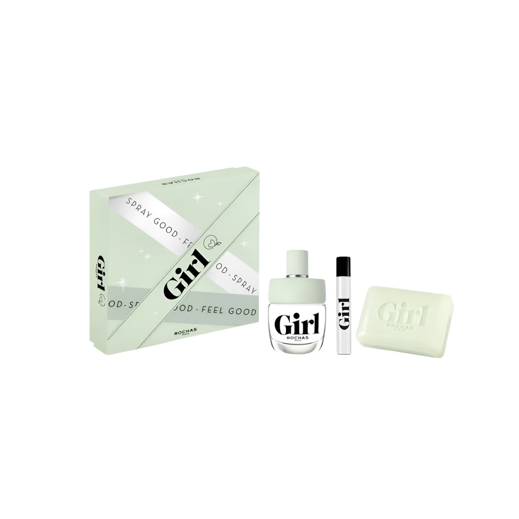 ROCHAS GIRL (W) SET EDT 60ML + EDT 7.5ML + SOAP 75G
