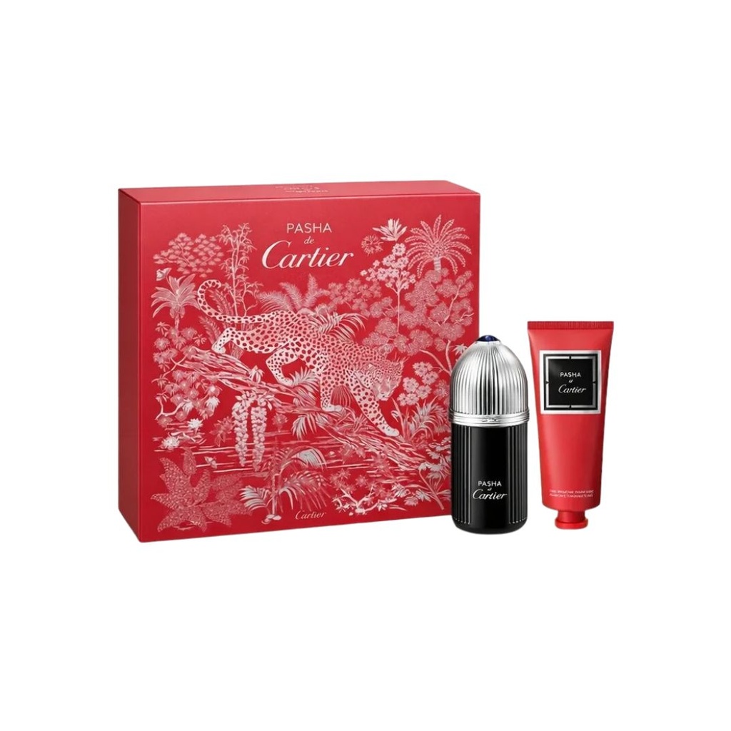 CARTIER PASHA DE CARTIER EDITION NOIRE (M) SET 2PCS EDT 100ML + SG 100ML