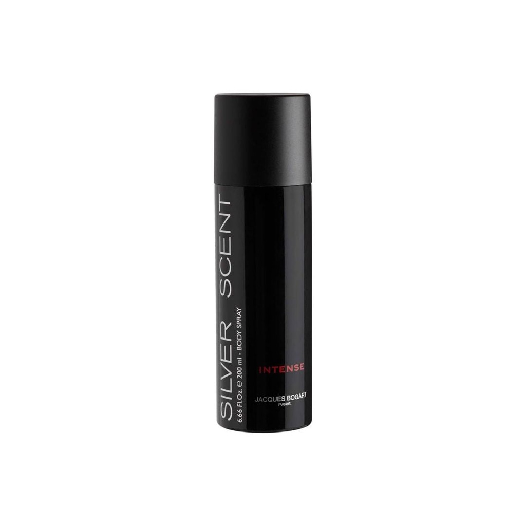 JACQUES BOGART SILVER SCENT INTENSE (M) 200ML BODY SPRAY