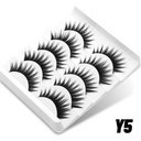 GROINNEYA False Eyelashes 3D Mink Lashes Cat Eyelashes Fluffy Wispy