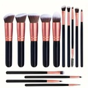 Ensemble de 14 pinceaux de maquillage professionnels