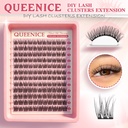 60D80D100D Thick False Eyelashes with Mixed Length